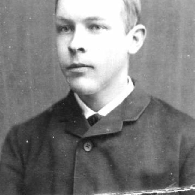 Portret kapitein Josef Gunderson